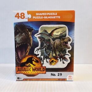 Jurassic World Silhouette Shaped48 Piece Puzzl